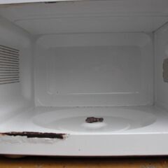２０２２年外観美品だけど・・・電子レンジ　中古の画像