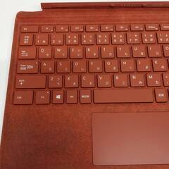 【純正】Microsoft Surface Pro タイプカバー/レッド〈Model：1725〉の画像
