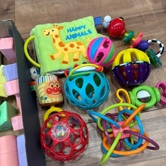 0歳赤ちゃんおもちゃまとめ売りの画像