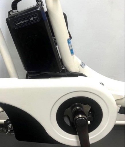 1年保証 新品部品多数使用　新型　パナソニック　ギュット　白　電動アシスト自転車　g130