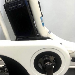 1年保証 新品部品多数使用　新型　パナソニック　ギュット　白　電動アシスト自転車　g130の画像