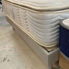 Simmons / シモンズ セミダブルベッドセット マットレス付き【ユーズドユーズ名古屋天白店】JY102503の画像