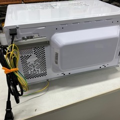 ロ 2510-582 山善 電子レンジ OB-R17TA(W) 2024年製 通電確認済み 中古の画像