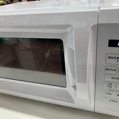 ロ 2510-582 山善 電子レンジ OB-R17TA(W) 2024年製 通電確認済み 中古の画像
