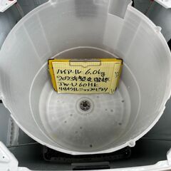 🌀✨分解洗浄済み‼／Haier ハイアール 全自動洗濯機 6.0kg／JW-U60HK 2023年製★8588★の画像