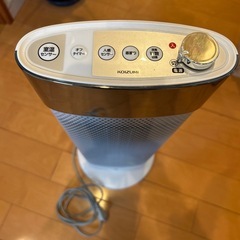 お値下げ！即暖！セラミックヒーター　軽量　スリム　人間・室温センサーの画像