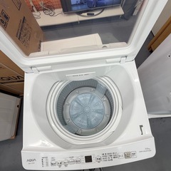 未使用 洗濯機 AQUA 2025年 7Kの画像