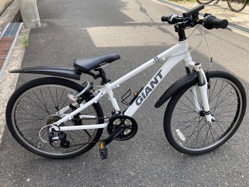 ★引き取りのみ★GIANT SNAPジュニア スポーツバイク ホワイト24インチ