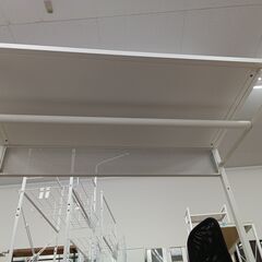 ★リユースのサカイ水戸店★  ハンガーラック ホワイト H120×D42×W80 クリーニング済み MT5949の画像