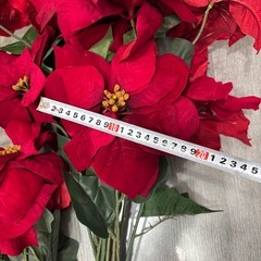 ポインセチア(アーティフイッシャルフラワー)の画像