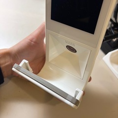 顔認証付きカードリーダー ホワイトの画像