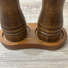 塩コショウ入れ 木製の画像