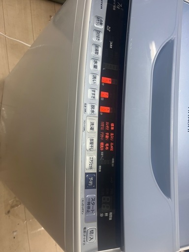 洗濯機日立beatwash 2017年7kg仙台市内無料配達設置