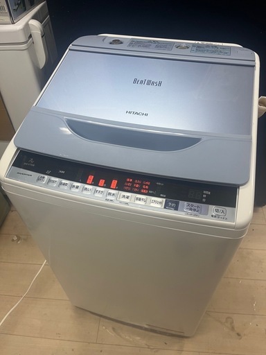 洗濯機日立beatwash 2017年7kg仙台市内無料配達設置