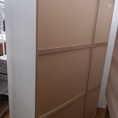 ★リユースのサカイ水戸店★  ワードローブ ホワイト H184×D57×W119 クリーニング済み MT5951の画像