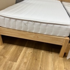 【軽トラ90分貸し出しサービス】無印良品　シングルベッドの画像