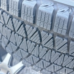 バリ山 ブリヂストン ブリザック DMV3 タイヤホイール4本セットの画像