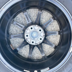 バリ山 ブリヂストン ブリザック DMV3 タイヤホイール4本セットの画像