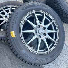 バリ山 ブリヂストン ブリザック DMV3 タイヤホイール4本セットの画像