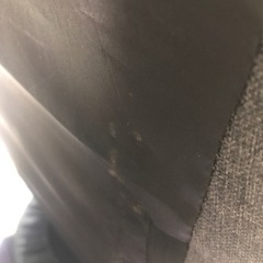 座椅子　回転座椅子　ニトリ　グレーの画像