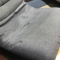 座椅子　回転座椅子　ニトリ　グレーの画像