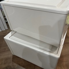 【お取引先決まりました】押し入れ　収納ケース　2個の画像
