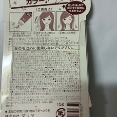 ポイントカラー　ヘアカラーの画像