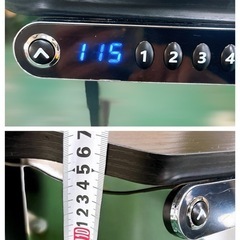 【神奈川県内配送可能】2024年製 電動昇降式デスクMX-01 パソコン ゲーミングデスクの画像