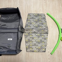 DEWEL　ベビーベッド 折り畳み コンパクトベッド 移動式 ベビー用品
の画像
