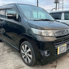 【支払総額13.8万円】h24年式 最終型ワゴンRスティングレー車検令和9年4月即日納車ok機関良好 修復歴無し バックカメラ フルセグTVの画像