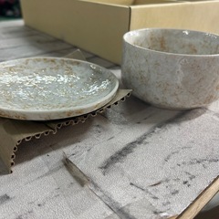 食器(小皿とコップ)を無料で差し上げます！の画像