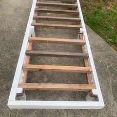 無料 自作簡易ベッド🛏️の画像