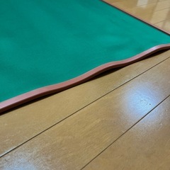 麻雀牌とマットのセットの画像