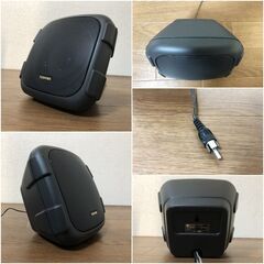 東芝AVスピーカーシステムSX-10 LRセット ボックス型スピーカー TOSHIBAの画像