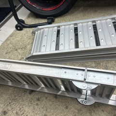 アルミブリッジ　折り畳み式耐荷重300kg以上可　の画像