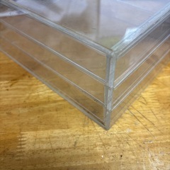 無印良品クリア引き出し収納ケースの画像