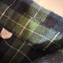 🌈美品　チェックシャツ　80の画像