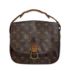 ルイヴィトン LOUIS VUITTON ハンドバッグ モノグラム サンクルーGM ブラウンの画像