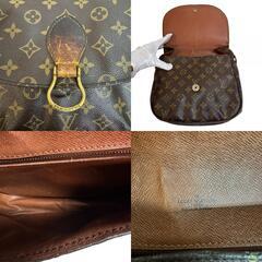 ルイヴィトン LOUIS VUITTON ハンドバッグ モノグラム サンクルーGM ブラウンの画像