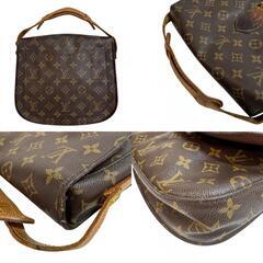 ルイヴィトン LOUIS VUITTON ハンドバッグ モノグラム サンクルーGM ブラウンの画像