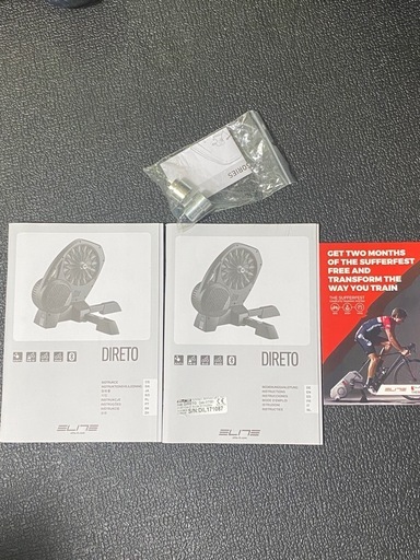 値下げ! ◇ELITE エリート DIRETO サイクルトレーナー シマノ105カセット付属