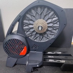 値下げ! ◇ELITE エリート DIRETO サイクルトレーナー シマノ105カセット付属の画像
