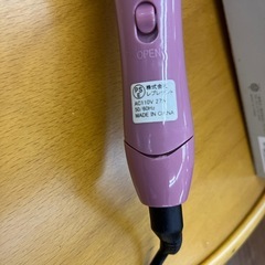 コンパクトヘアアイロン　2WAY  カール&ストレートの画像