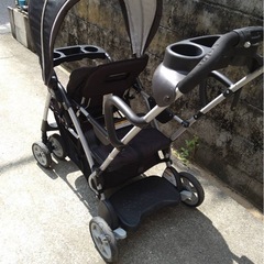 GRACO 2人乗りベビーカー バギー 折りたたみベビーカーの画像