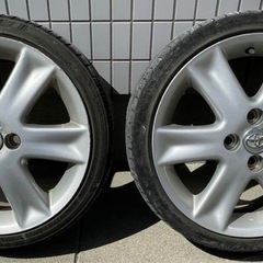 ヴィッツ RS トヨタ純正 ホイール16インチ 6J +51.165/45R16の画像