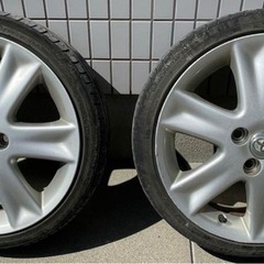 ヴィッツ RS トヨタ純正 ホイール16インチ 6J +51.165/45R16の画像