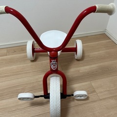 ボーネルンド　Winther 三輪車 赤 ペリカンデザインの画像