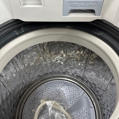 【ドリーム川西店御来店限定】☆ジモティー見たよ♪割引☆ シャープ 洗濯機 ES-TX8C 8.0kg 2019 動作確認／クリーニング済み 【99560000031249】の画像