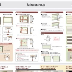 (未使用品)調光ロールスクリーンの画像
