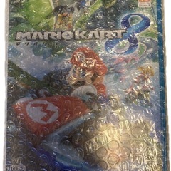 Wii Uソフト　マリオカート8  ➕　ハンドル1個の画像